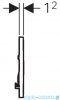 Geberit Sigma30 1M Przycisk uruchamiający przedni złoty 115.893.45.1
